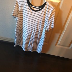 striped tee